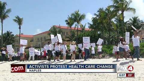 HIV/AIDS activists protest at Governor's house