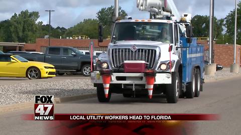 Michigan utilities send crews to assist amid Hurricane Irma