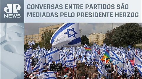 Governo e oposição negociam reforma judicial em Israel