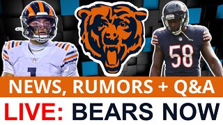 Chicago Bears News & Rumors LIVE: NFL Trade Buzz, Justin Fields, Julio Jones, Roquan Smith, Q&A