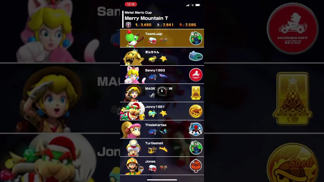 Mario Kart Tour - Today’s Challenge Gameplay (Holiday Tour Day 6)