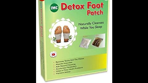 Detox foot patch