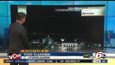 Temps in low 80s, low humidity today