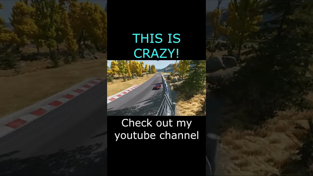 BeamNG DRIVE / going around a bend