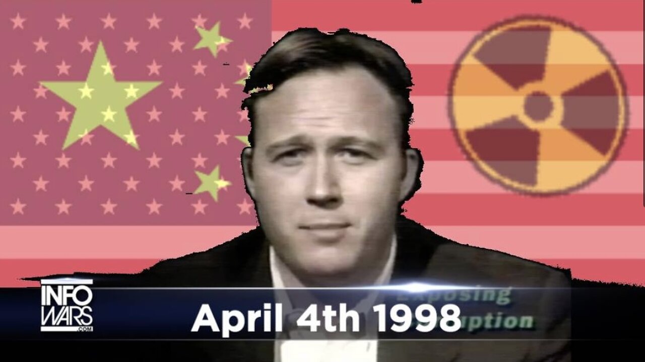 The U.S. "Gifted" Nuclear Missile Technology to China! | Vintage Alex Jones #AlexJonesWasRight #AlexJonesAlreadyToldYou