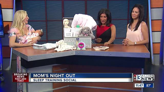 Mom's Nigh Out: baby sleep training social