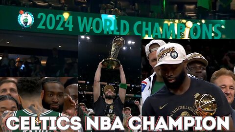 Championship Glory: Celtics Win NBA Finals Game 5 | 2024 NBA Finals Highlights