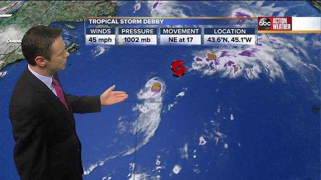 Tropical Storm Debby Update | Tracking the Tropics