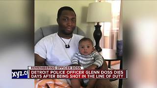 Detroit police officer Glenn Doss dies days after being shot