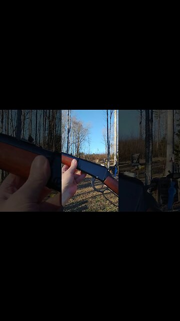 Lever gun fun #short #henryrifle #22rimfire