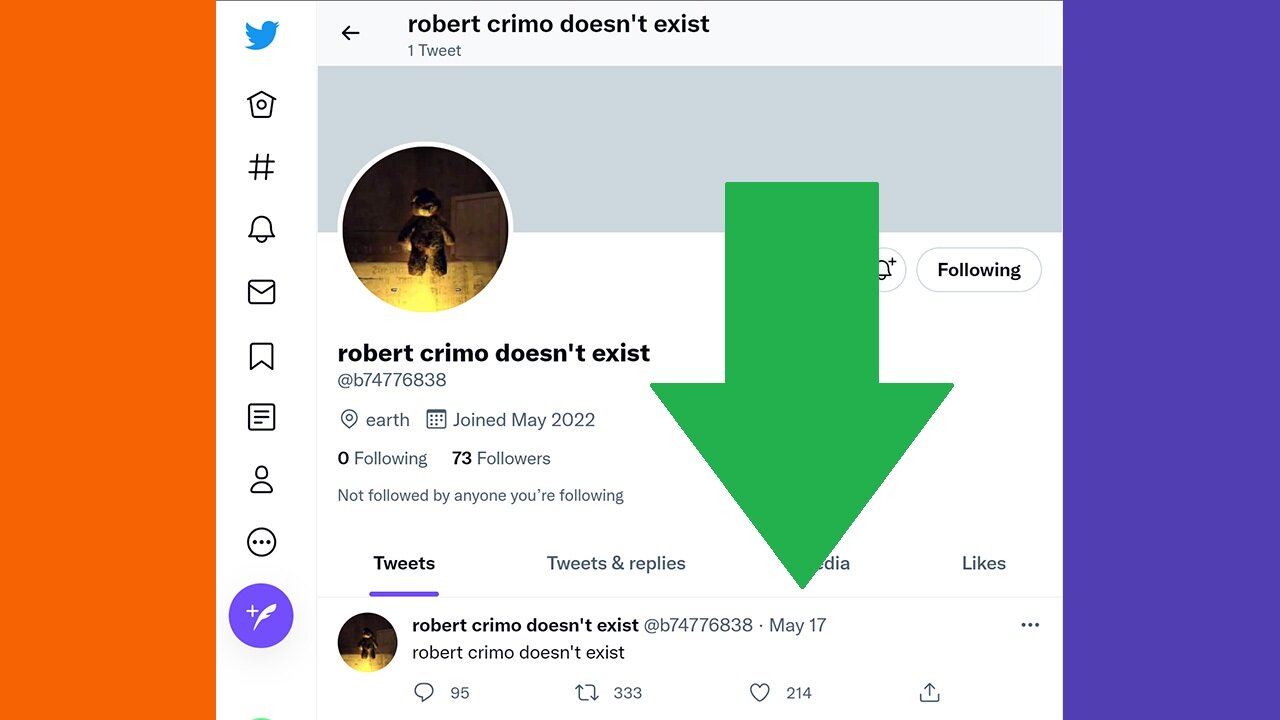 Mysterious Robert Crimo Twitter Account