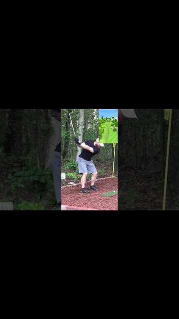 Oughterard Golf Club - Hole 7 #Shorts #Golf #GarminR10 #R10 #Golfing #Golfer #SimGolf #YoutubeShorts