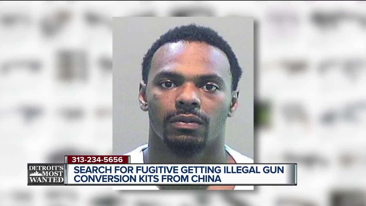 Detroit's Most Wanted: Carnord Gordon buys 5 illegal gun conversion kits from China, cuts off tether and takes off