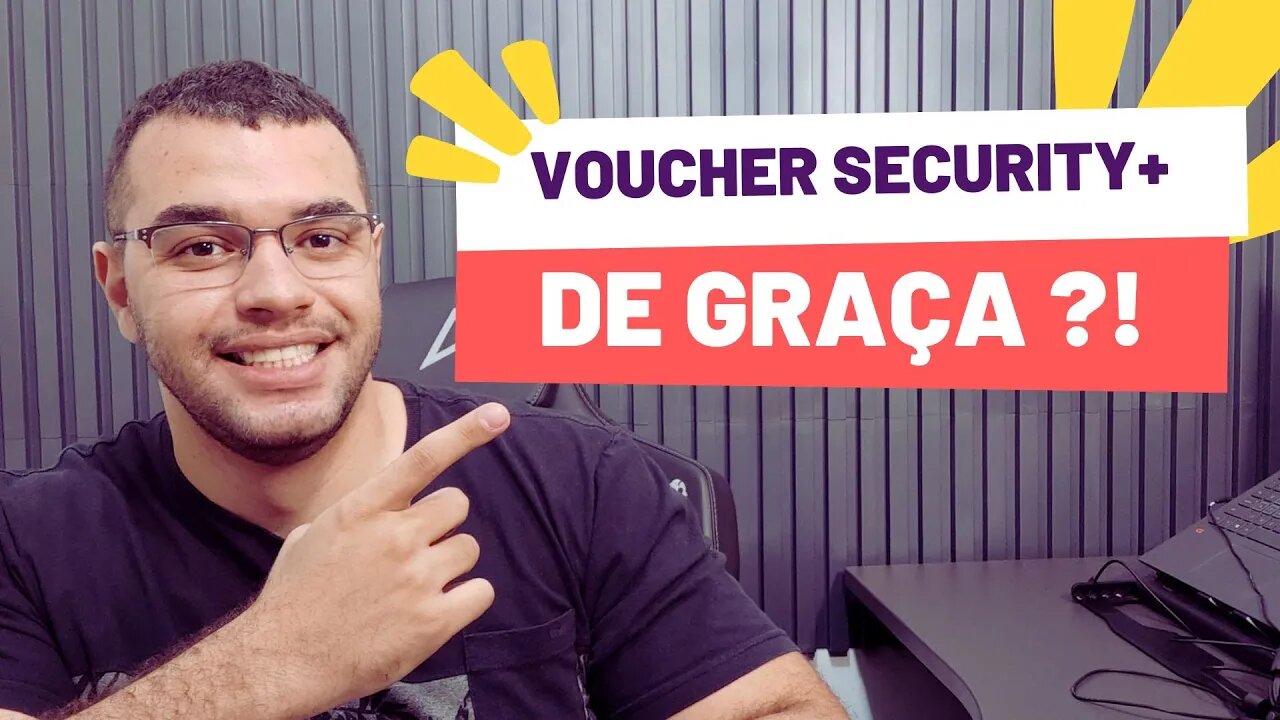 Como conseguir um voucher para Security+ SY0-601 totalmente de GRAÇA