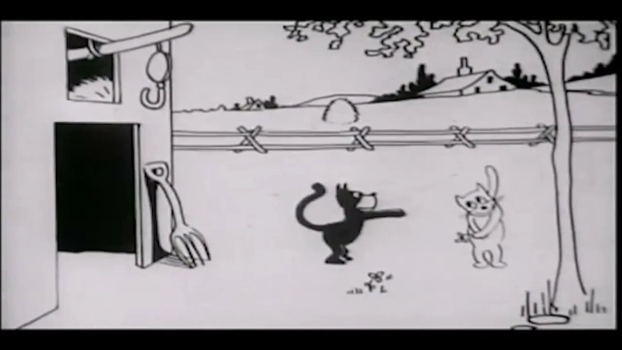 Felix The Cat - Feline Follies (1919) First Felix Film