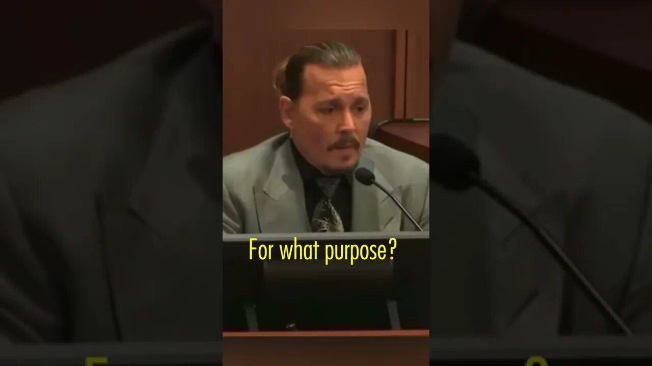 Why is Johnny Depp trial on YouTube?? #Shorts
