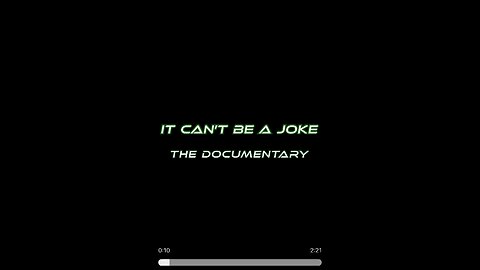 It Can’t Be a Joke, the Documentary Sneak Peak