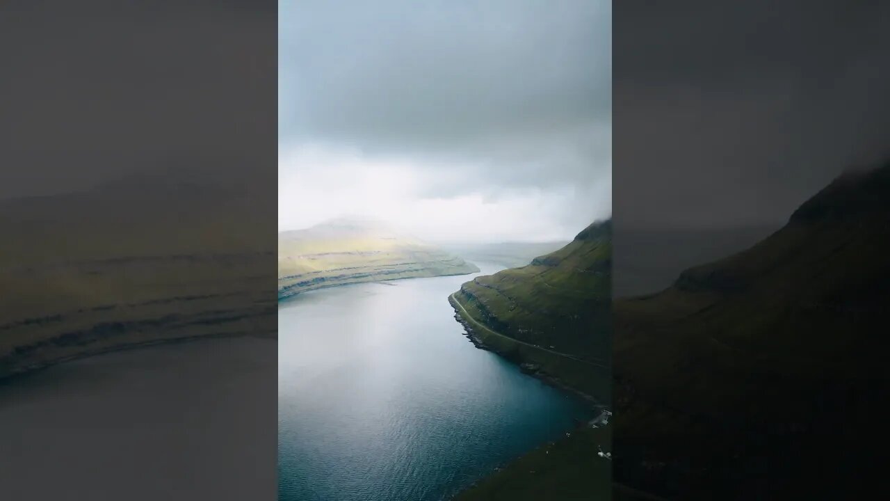 Clouds over River