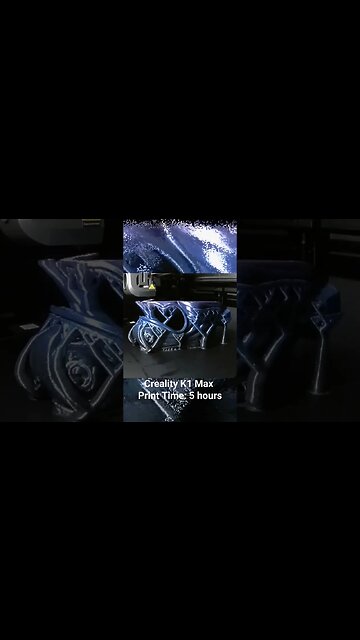 5 Hour Creality K1 Max Time lapse #3dprinting