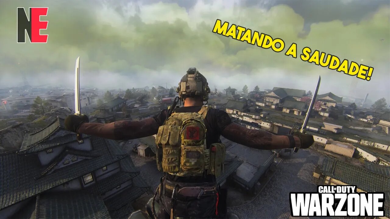 MATANDO A SAUDADE do Call of Duty WARZONE