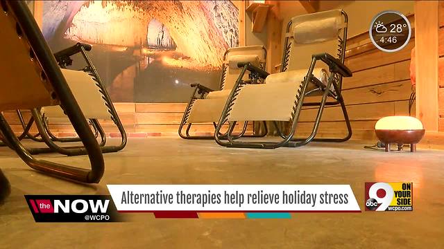 Alternative therapies help relieve holiday stress