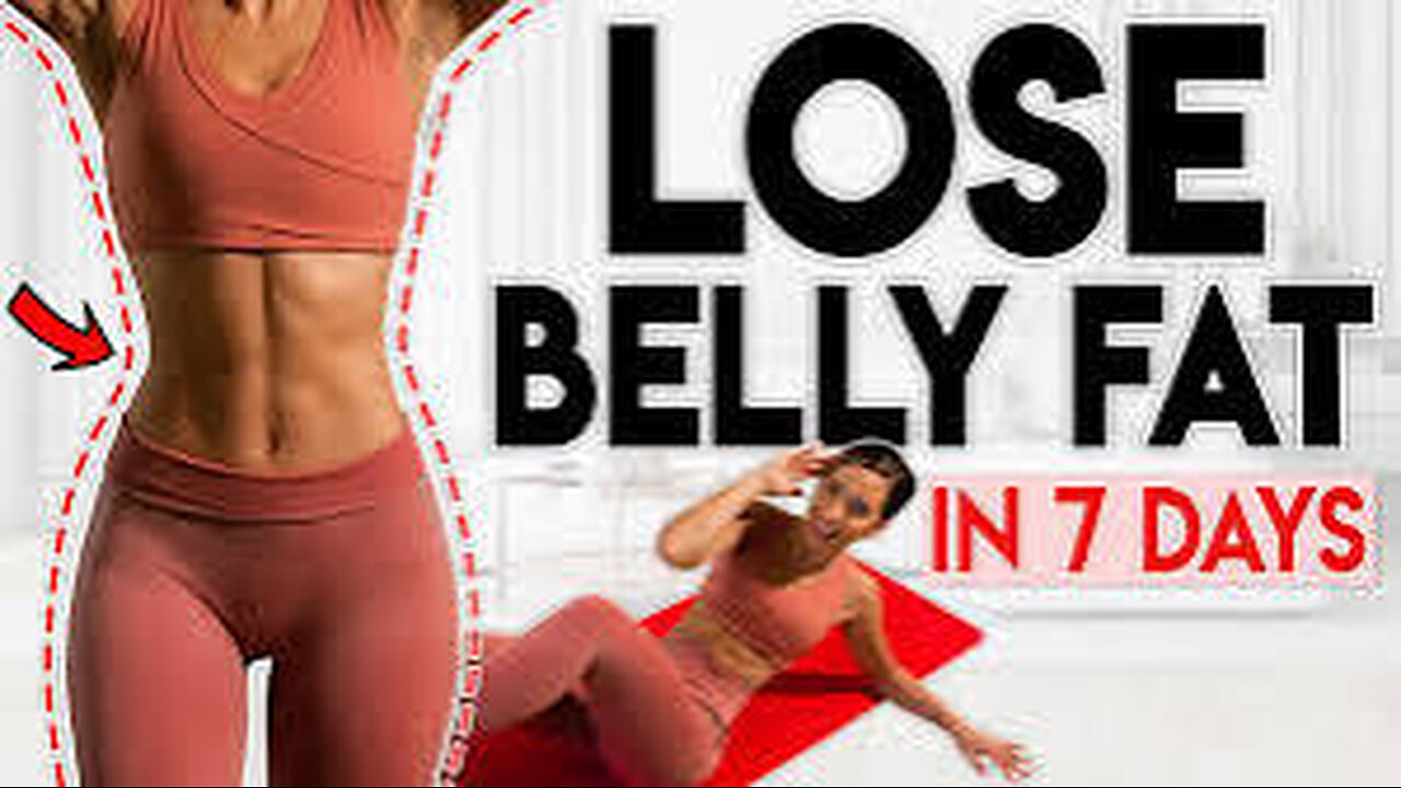 How to Lose Belly Fat in 7 Days At Home