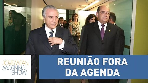 Michel Temer e Gilmar Mendes têm "reunião fora da agenda" no fim de semana