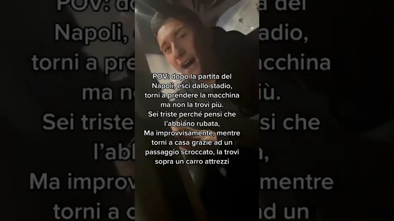 Pensavo che la mia macchina fosse stata rubata e invece …