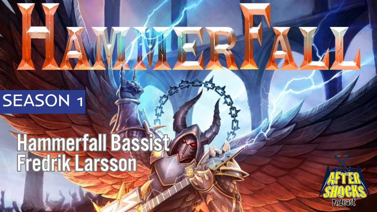 Hammerfall - Hearts On Fire - Bassist Fredrik Larsson Checks In With Aftershocks