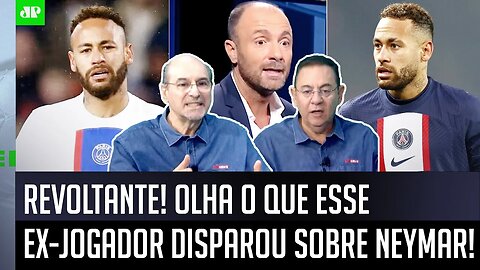 "QUE IDIOTICE! Ele era UMA BOS%@ de jogador e FALOU que o Neymar..." OLHA o que PROVOCOU REVOLTA!