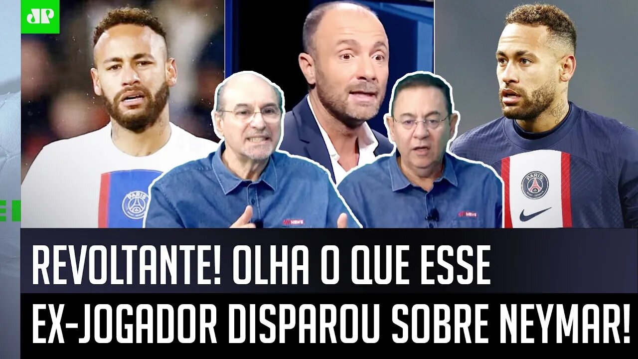 "QUE IDIOTICE! Ele era UMA BOS%@ de jogador e FALOU que o Neymar..." OLHA o que PROVOCOU REVOLTA!