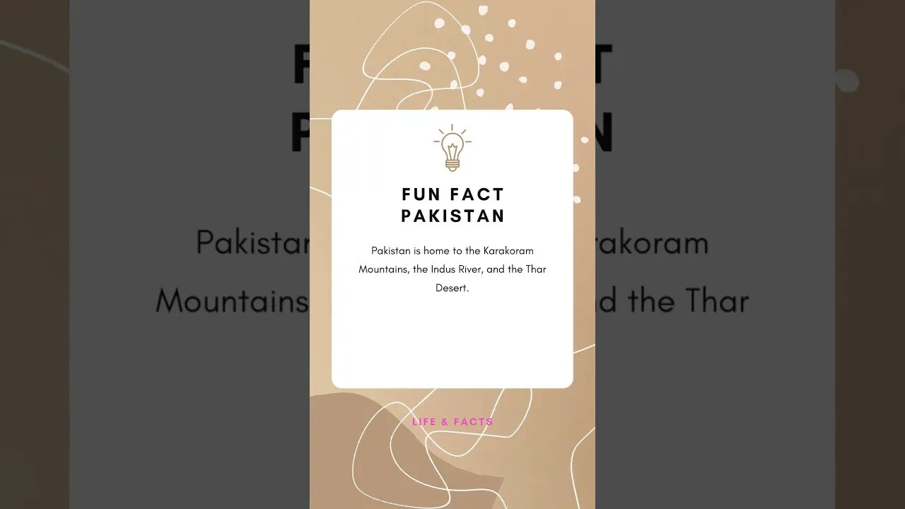 Fun Facts Pakistan