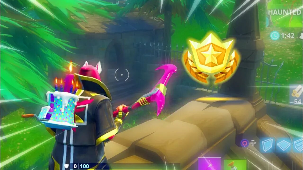 "Follow the Treasure Map Found in Snobby Shores" Location! BATTLE STAR WEEK 5 SEASON 5 in FORTNITE!