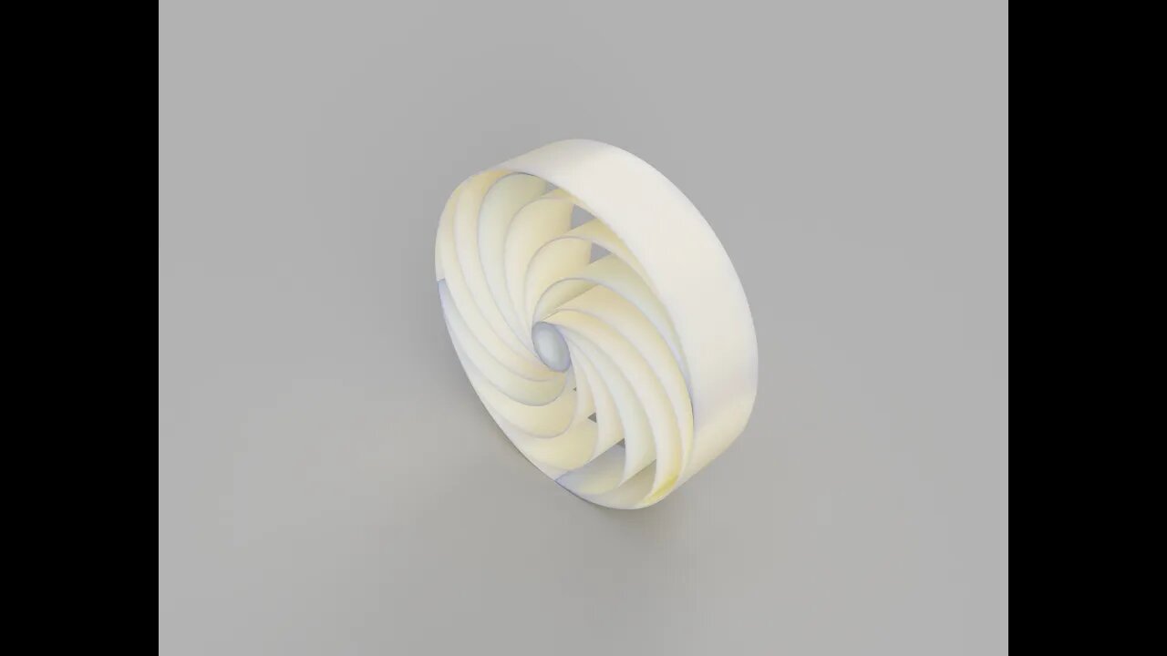 Improved Airless Spiral Tire (Flex Leaf Spring Arc)