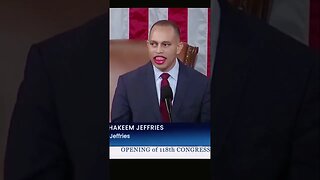 Hakeem Jeffries Red Lipstick