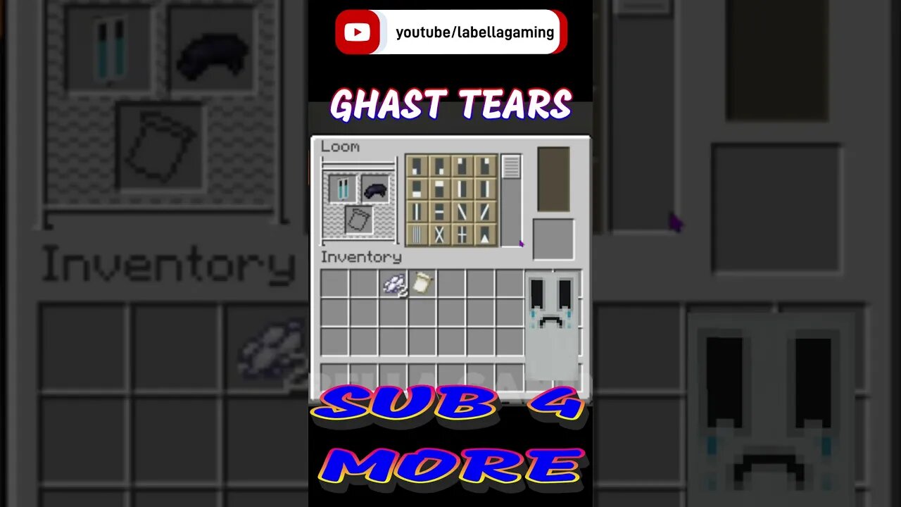 Ghast Tears Banner | Minecraft