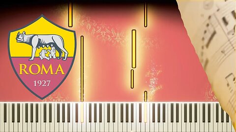 INNO ROMA Roma Roma Roma PIANO TUTORIAL + Spartito Gratis
