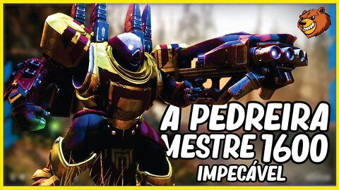 DESTINY 2 │ A PEDREIRA ZME MESTRE IMPECÁVEL SEM MORRER 1600 PODER