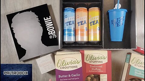 Paltrobox #081: Bowie At 75, Bonny, Buzz Tea & Olivia's Croutons