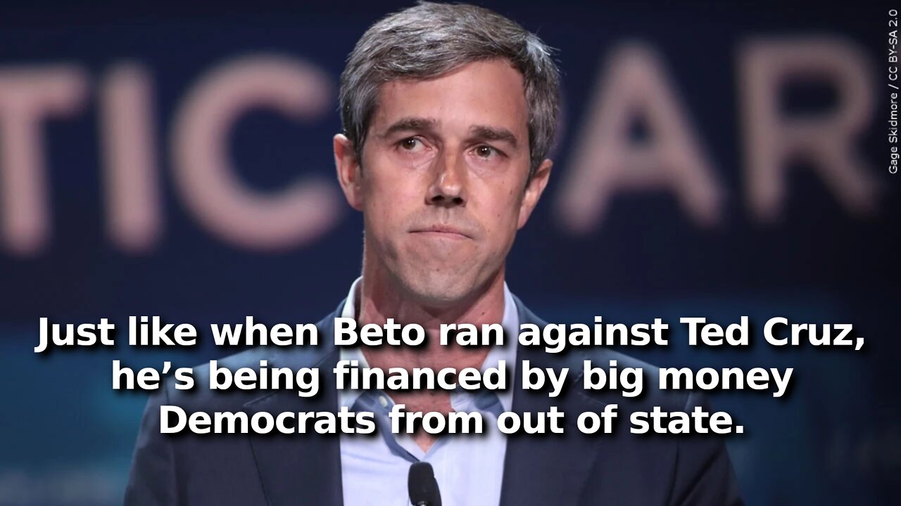 Beto O’Rourke and Media Trying to Hide Where His Campaign Financing is Actually Coming From