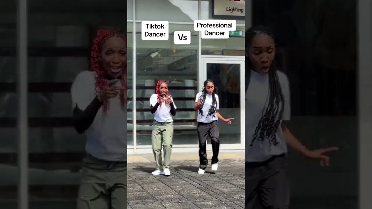 Who won😂😂 please please don’t laugh #dance #afrobeat