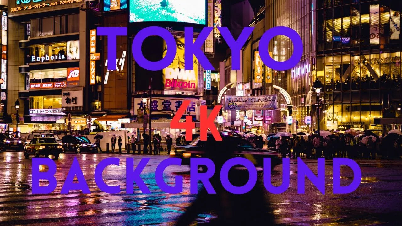 TOKYO BACKGROUND 4K