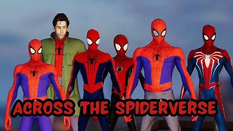 Marvel’s Spider-Man Spider-Verse Suits PC Gameplay