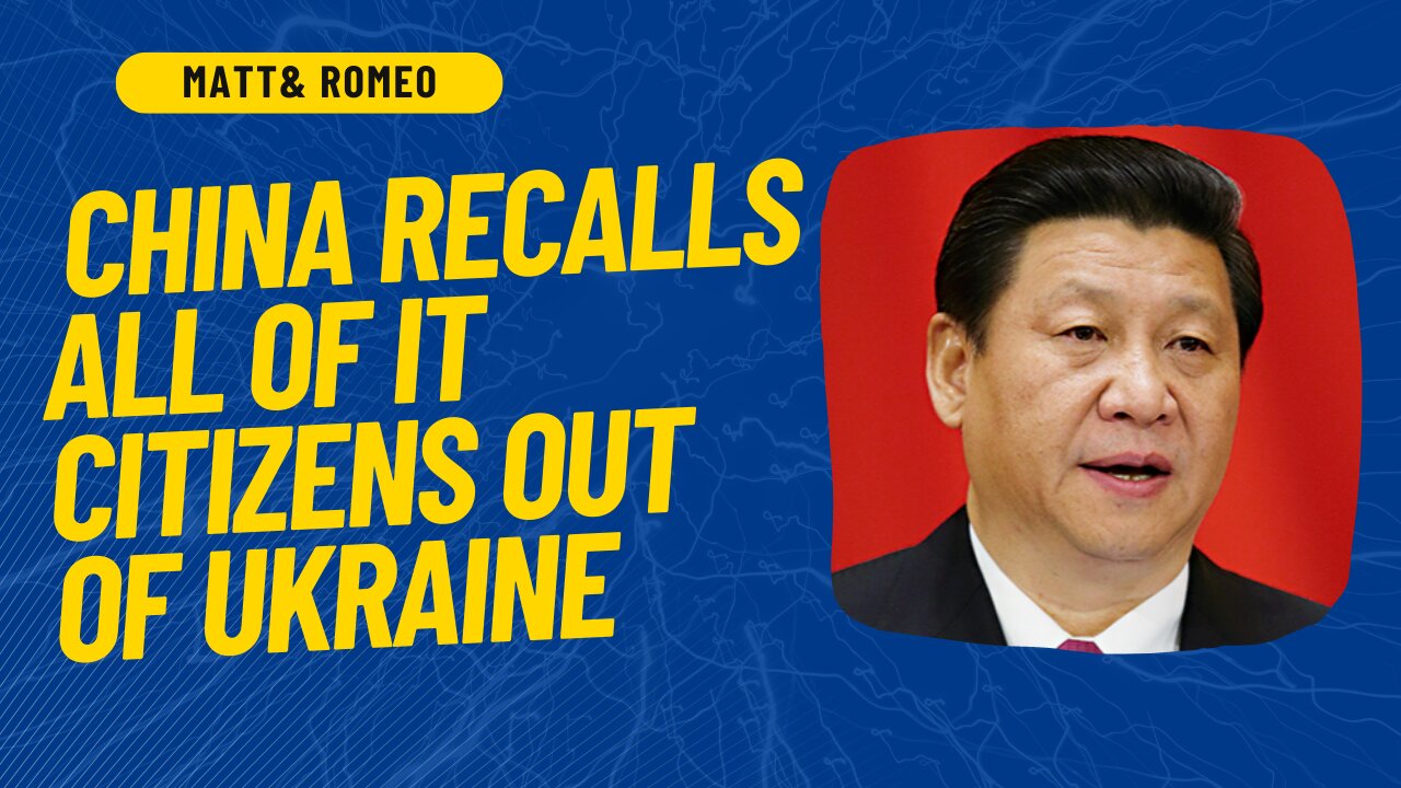 All Nation's Leave Ukraine As China Recalls It's Citizens | Matt & Romeo