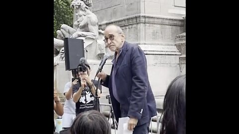 Mark Crispin Miller - Stand for Choice Rally - NYC - August 28, 2021