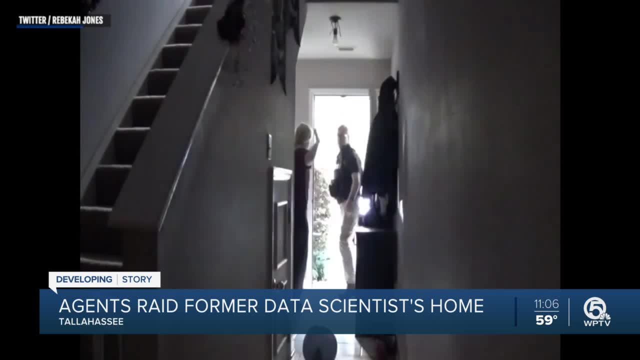 Florida agents raid home of ousted COVID-19 data curator