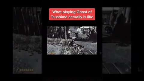 WHAT PLAYING Ghost Of Tsushima IS LIKE #Shorts #shorts