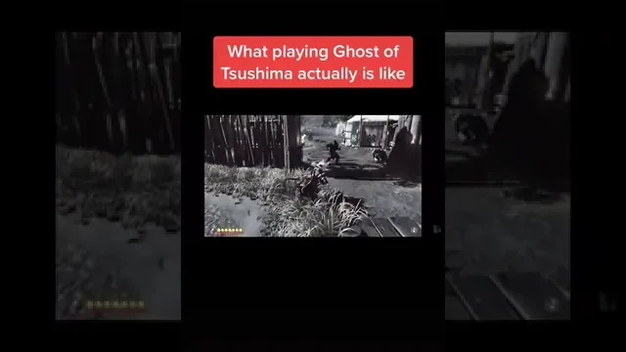 WHAT PLAYING Ghost Of Tsushima IS LIKE #Shorts #shorts