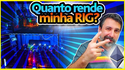 💴 QUANTO EU GANHO MINERANDO CRIPTOMOEDAS - Com apenas duas RIGs de mineração