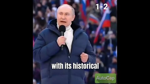 1 "Protection of our motherland is our Destiny " Putin debunking western propaganda in 6 minutes